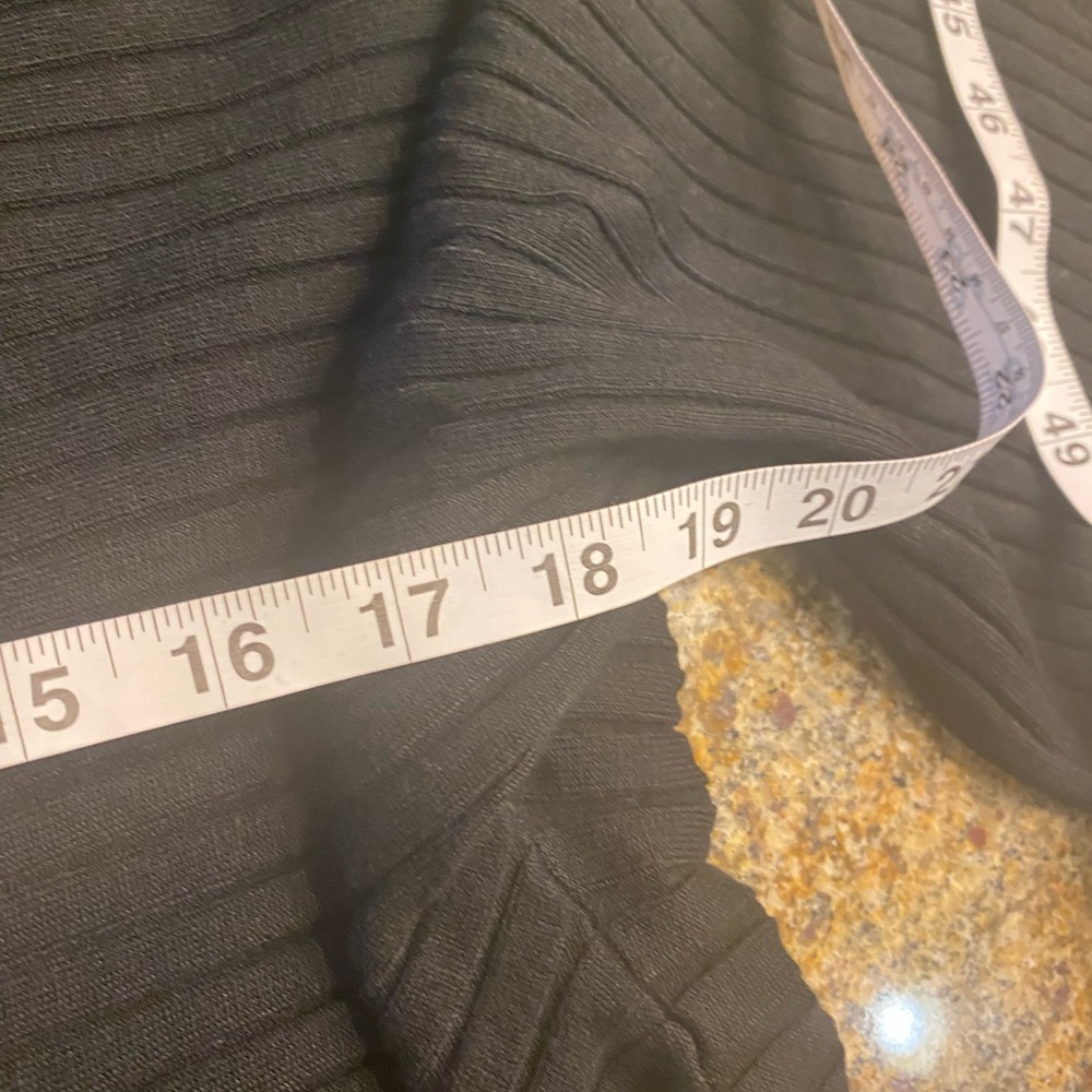 Black Ribbed Sweater - Picture 6 of 6